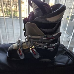 Salomon Black and Gray Winter Boots